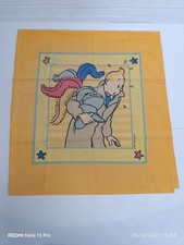 Hergé Tintin Taie Oreiller Coussin Tissu Vintage Moulinsart 1998 Les 7 Boules