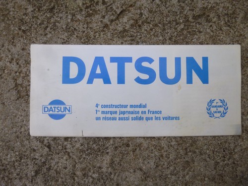 Prospectus datsun 100 - datsun, a