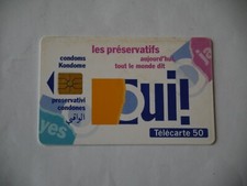 TÉLÉCARTE PUBLIQUE SIDA INFO