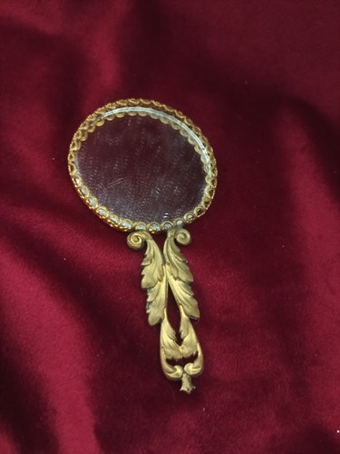 Ancien petit miroir - face, à