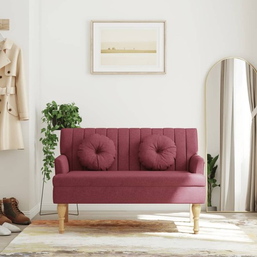 Banc avec coussins canapé - banc,