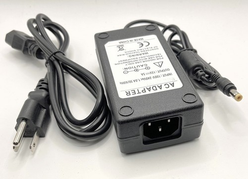 15v power supply adapter - 15v,
