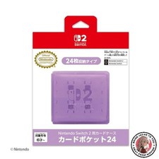 NEUF [Produit sous licence Nintendo] Nintendo Switch 2 Card Case Card Pocket 24