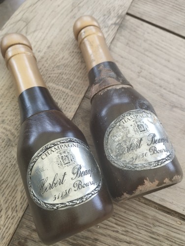 Salière poivrière champagne - salière,