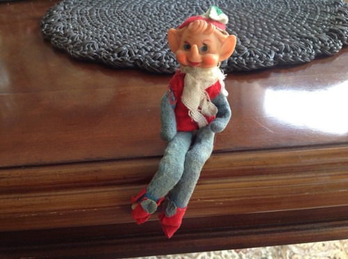 Vintage christmas pixie - christmas,