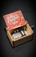 Boîte à musique en bois