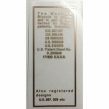 Moulton Brevet Deccal