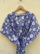 Robe Maxi Kaftan En Coton