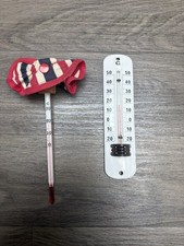 Lot De 2 Thermomètre Ancien