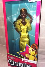 2020 AMAZING REPRO BLACK SUPERSTAR CHRISTIE BARBIE DOLL 1977 NRFB RARE !