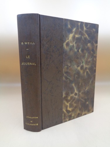 Georges weill le journal - georges,