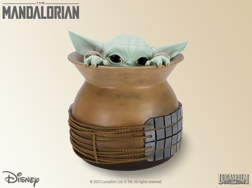 Figurine grogu dans jarre - figurine,