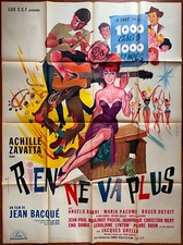 Affiche RIEN NE VA PLUS Angelo