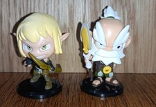Lot 2 Figurines Krosmaster Wakfu Ruel Stroud & Evangelyne Ankama Dofus B-6