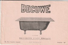 P180 buvard becuwe baignoires - p180,