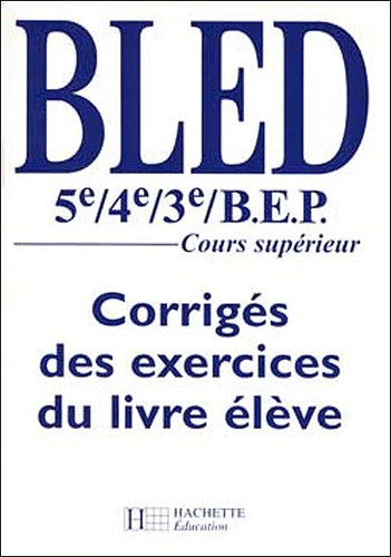 Bled et bep - 5e,,