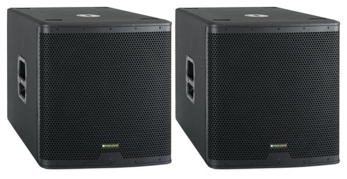 Subwoofer actif caisson - 2x,