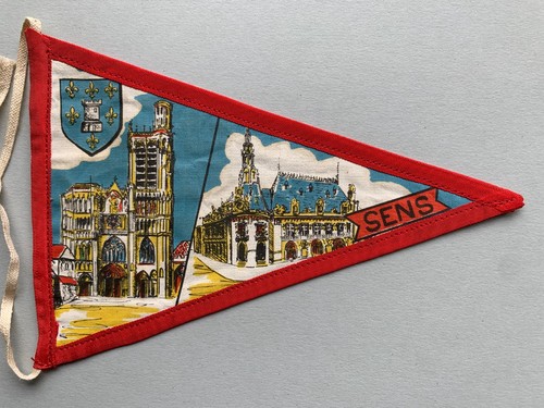 Fanion sens yonne - sens, bourgogne