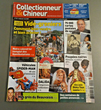 Revue COLLECTIONNEUR & CHINEUR 2007 N°15 TBE cpa sportifs DALIDA spiderman