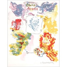 TERECHKOVITCH Kostia - Lithographie originale "Composition" 27x21cm - 1963