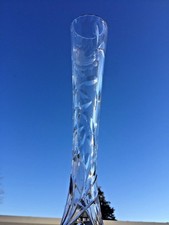 Antique Crystal ONE ROSE Cut