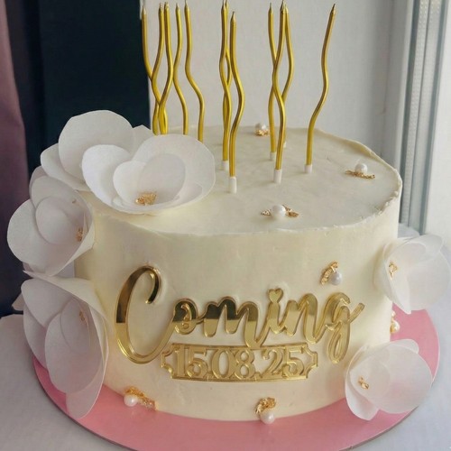 Acrylique gâteau breloque - gâteau,