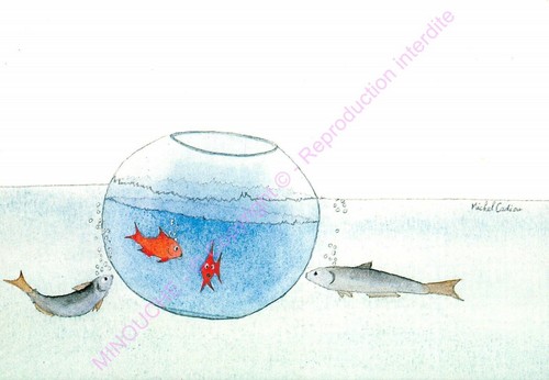 Carte postale art - art, michel