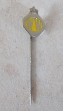 Dutch roadside assistance Hat Pin Lapel Pin Tie Tac Hatpin Pins Auto 1960s #2
