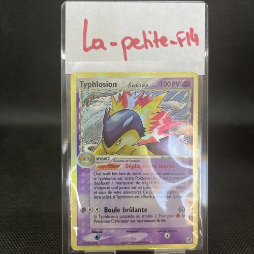 Carte pokémon typhlosion - carte,