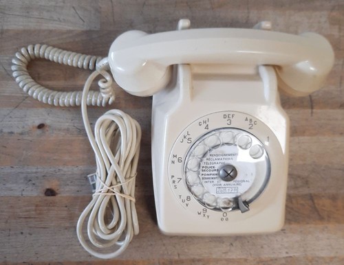 Vintage ancien téléphone - tÉlÉphone, a