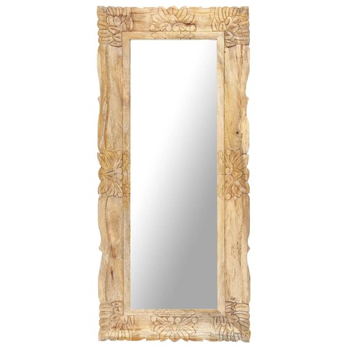 Bois manguier massif miroir - bois,