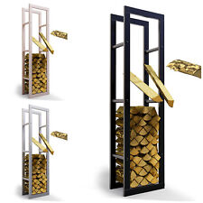 Range bûches Intérieur Métal Range-bûches Extérieur Serre bûche Zingué Holzlege