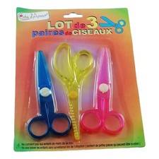 3 X Paires de Ciseaux