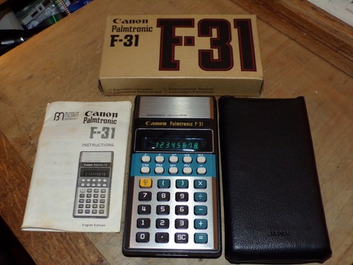 Calculatrice canon palmtronic - calculatrice,