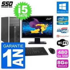 PC Tour HP 6300 CMT Ecran 22"