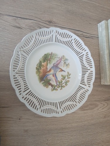 Ancienne assiette décorative - ancienne,