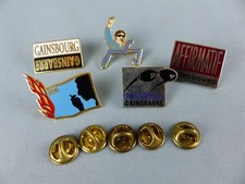 Lot de 5 PIN'S SERGE