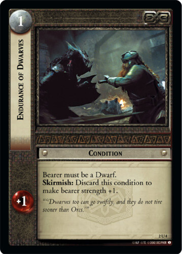 Lotr ccg endurance - endurance, of