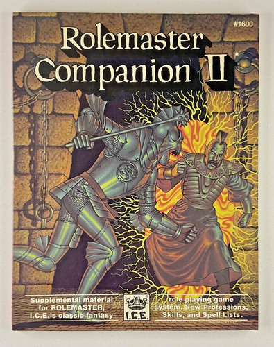Rolemaster companion ii - rolemaster,