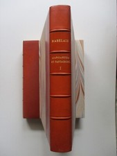 RABELAIS - Gargantua et Pantagruel - Ex N° Vélin ILL. DUBOUT 2 Volumes Reliés