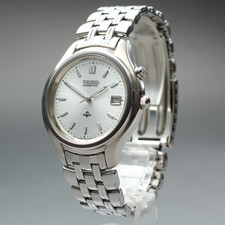 Montre Homme Vintage 1995 [Presque comme neuve] SEIKO Kinetic 5M42-0A10 Qz...