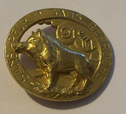 Insigne militaire 91e - insigne,