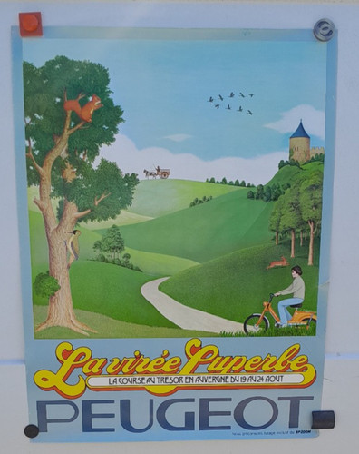 Affiche vintage 80 la - vintage,