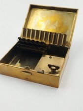 Etui à cigarette ancien art déco avec boîte à musique