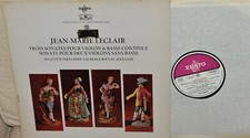 STE 50228*LECLAIR : Violin Works*Huguette FERNANDEZ *ERATO PURPLE ORG STEREO FR*