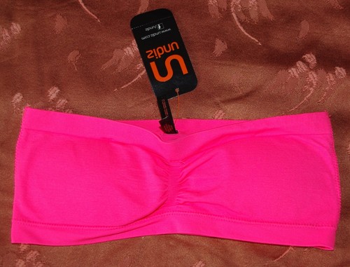 Soutien gorge bandeau rose