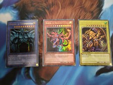 Lot des 3 Dieux Égyptiens : Obelisk Slifer Ra - Yu Gi Oh FR