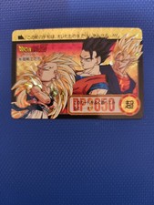 Carte étincelante Dragon Ball Carddass  Prism Neuf