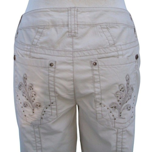 Cache dressy crop pant - crop, stretch