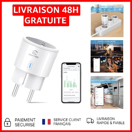 Prise connectée wifi 16a - prise,